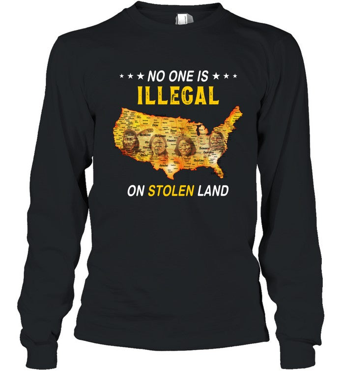 NO ONE IS ILLEGAL ON STOLEN LAND