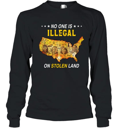 NO ONE IS ILLEGAL ON STOLEN LAND