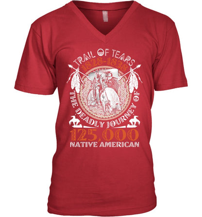 TRAIL OF TEARS 1828-1838 125,000 NATIVE AMERICAN