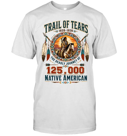 Trail Of Tears 1828-1838 The Deadly Journey Of 125,000 Native American