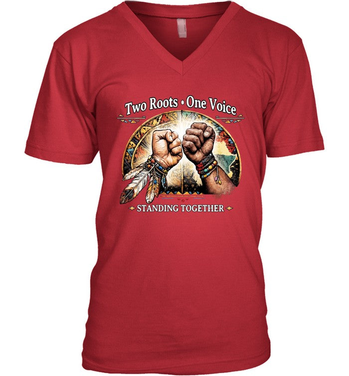 Two Roots, One Voice, STANDING TOGETHER - TWO SIDES