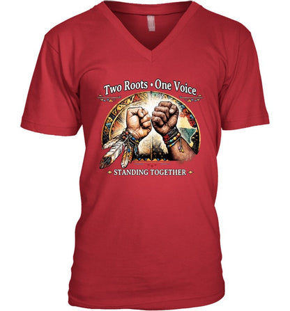 Two Roots, One Voice, STANDING TOGETHER - TWO SIDES