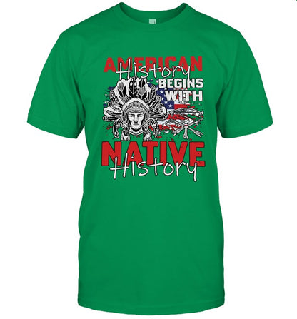 AMERICAN HISTORY BEGINS WITH NATIVE HISTORY