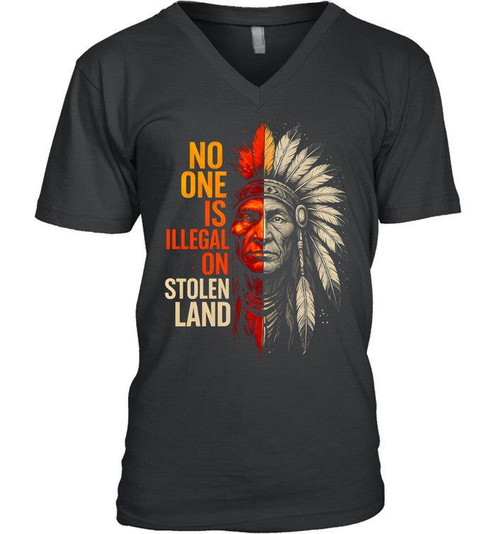 NO ONE IS ILLEGAL ON STOLEN LAND
