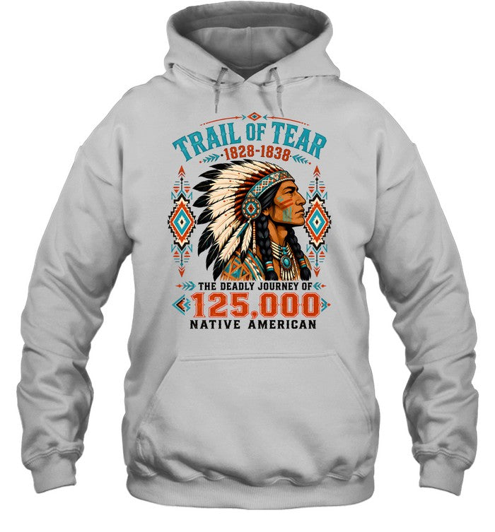 TRAIL OF TEAR 1828-1838. THE DEADLY JOURNEY OF  125.000 NATIVE AMERICAN