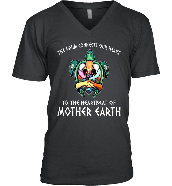 THE DRUM CONNECTS OUR HEART TO THE HEARTBEAT OF MOTHER EARTH