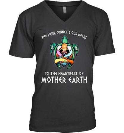 THE DRUM CONNECTS OUR HEART TO THE HEARTBEAT OF MOTHER EARTH