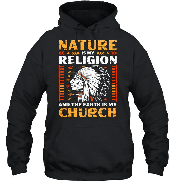 NATURE IS MY  RELIGION AND THE EARTH IS MY CHURCH