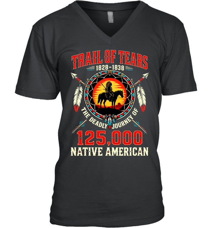 TRAIL OF TEARS 1828-1838 THE DEADLY JOURNEY OF 125,000 NATIVE AMERICAN