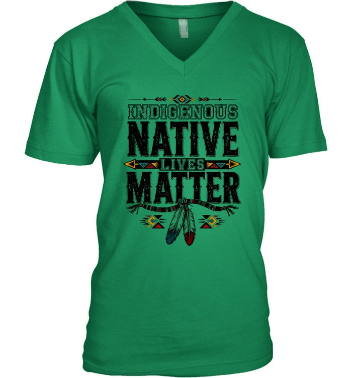 INDIGENOUS NATIVE LIVES MATTER