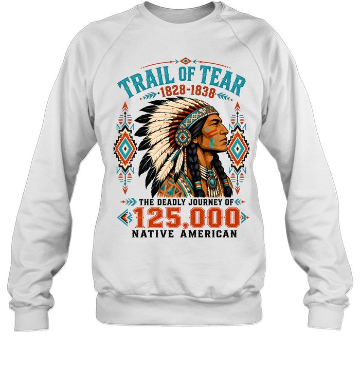 TRAIL OF TEAR 1828-1838. THE DEADLY JOURNEY OF  125.000 NATIVE AMERICAN