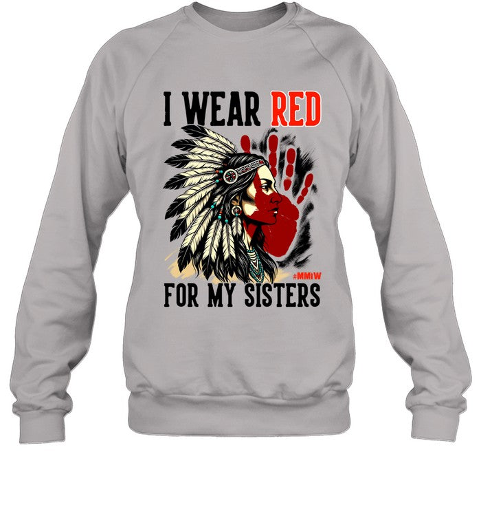 I WEAR RED FOR MY SISTERS