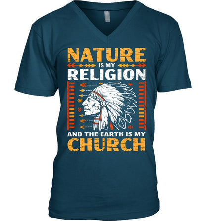 NATURE IS MY  RELIGION AND THE EARTH IS MY CHURCH
