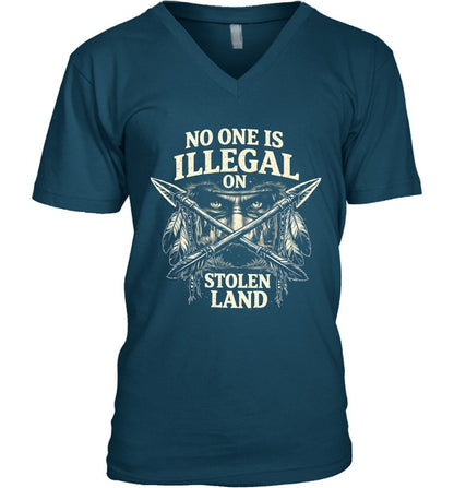NO ONE IS ILLEGAL ON STOLEN LAND