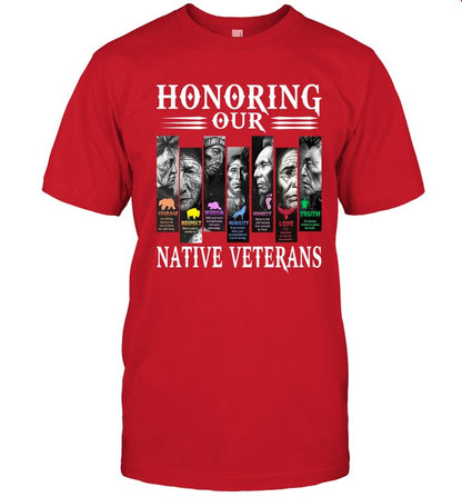 HONORING OUR NATIVE VETERANS
