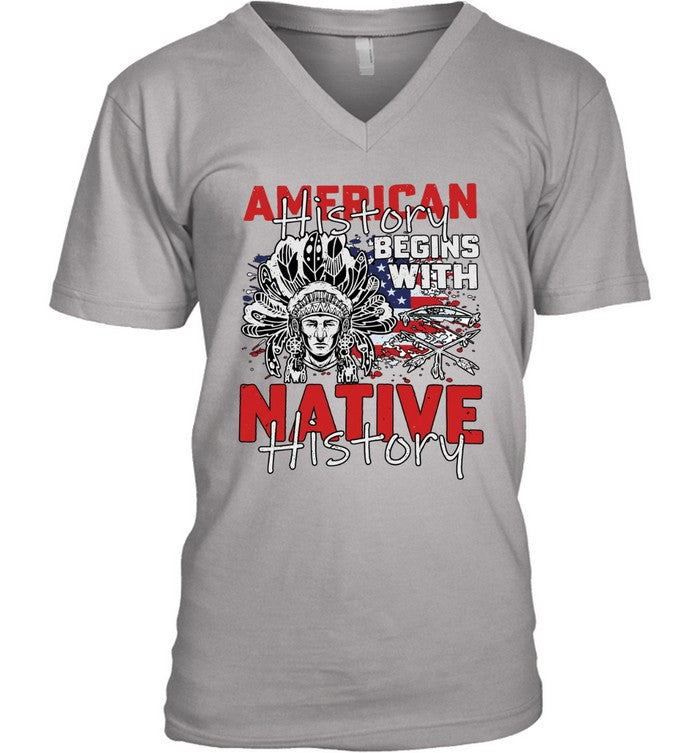 AMERICAN HISTORY BEGINS WITH NATIVE HISTORY