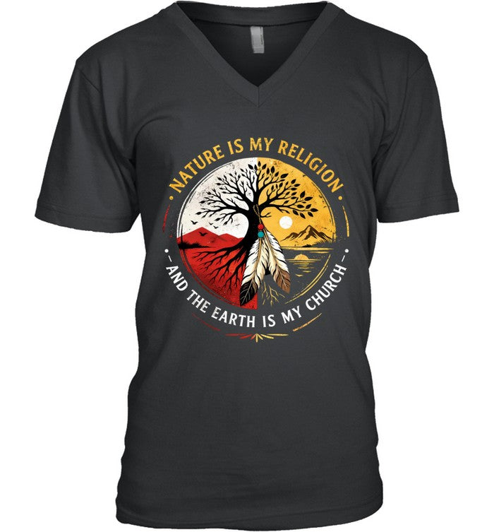 NATURE IS MY RELIGION  AND THE EARTH IS MY CHURCH