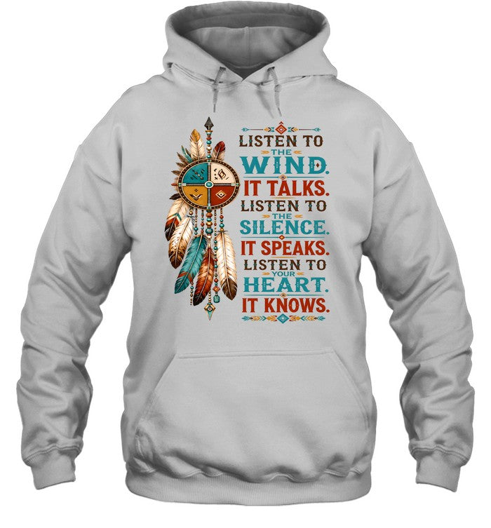LISTEN TO THE WIND, IT TALKS. LISTEN TO "THE SILENCE," IT SPEAKS. LISTEN TO YOUR HEART, IT KNOWS.