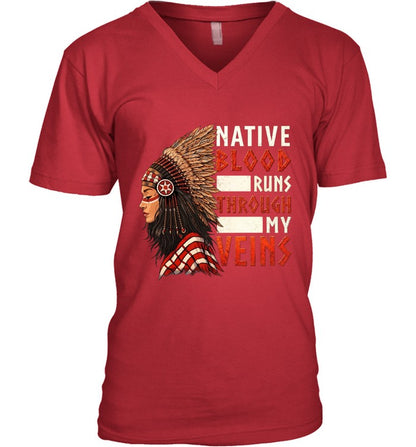 NATIVE BLOOD RUNS THROUGH MY VEINS