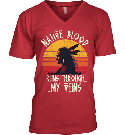 NATIVE BLOOD RUNS THROUGH MY VEINS