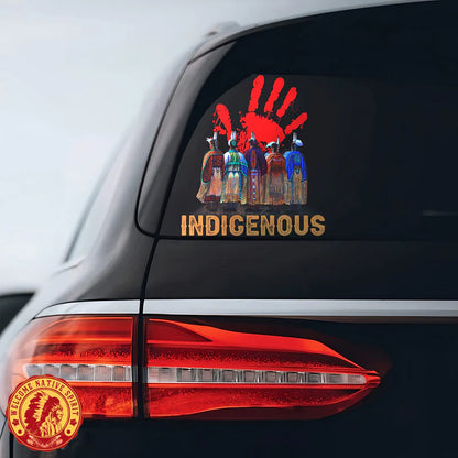 MMIW Indigenous, No More Stolen Sisters Car Decal