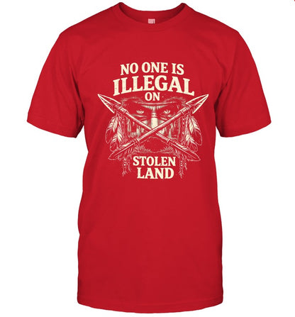 NO ONE IS ILLEGAL ON STOLEN LAND