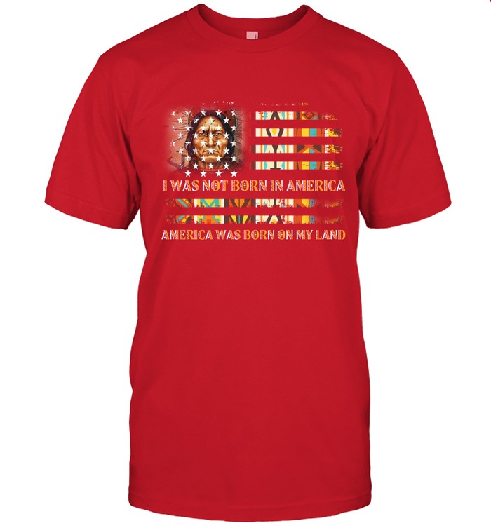 I WAS NOT BORN IN AMERICA AMERICA WAS BORN ON MY LAND