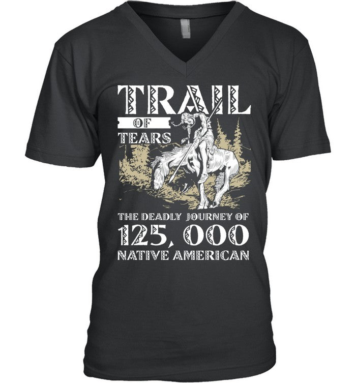 TRAIL OF TEARS THE DEADLY JOURNEY OF 125.000 NATIVE AMERICAN