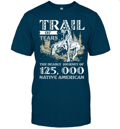 TRAIL OF TEARS THE DEADLY JOURNEY OF 125.000 NATIVE AMERICAN