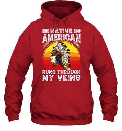 NATIVE AMERICAN RUNS THROUGH MY VEINS