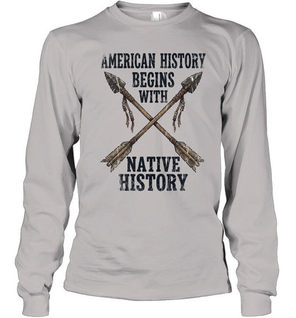 AMERICAN HISTORY BEGINS WITH NATIVE HISTORY