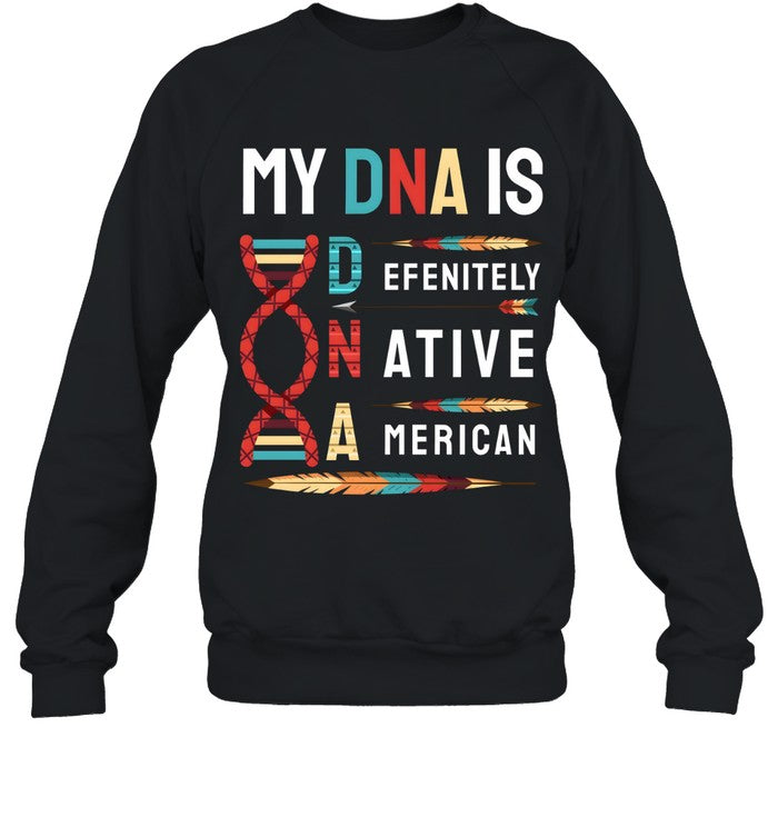MY DNA IS DEFENITELY NATIVE AMERICAN