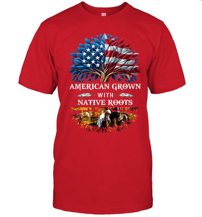 AMERICAN GROWN WITH NATIVE ROOTS