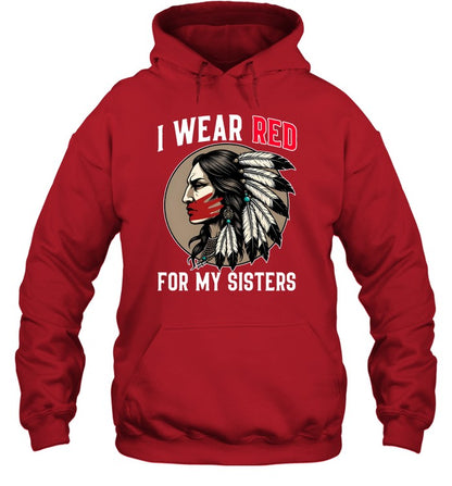 I WEAR RED FOR MY SISTERS