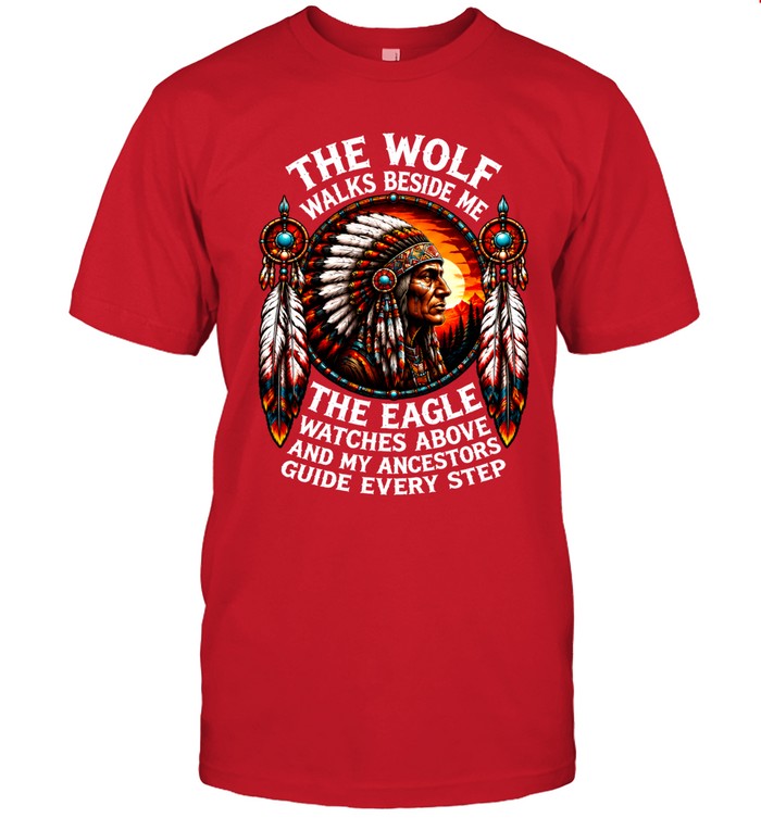 The Wolf Walks Beside Me, The Eagle Watches Above, And My Ancestors Guide Every Step