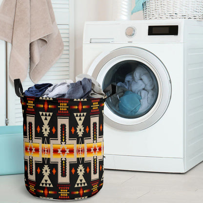 Black Tribe Design Laundry Basket 14 NBD