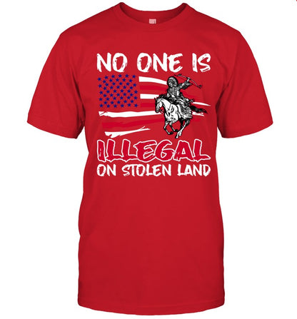 NO ONE IS ILLEGAL ON STOLEN LAND