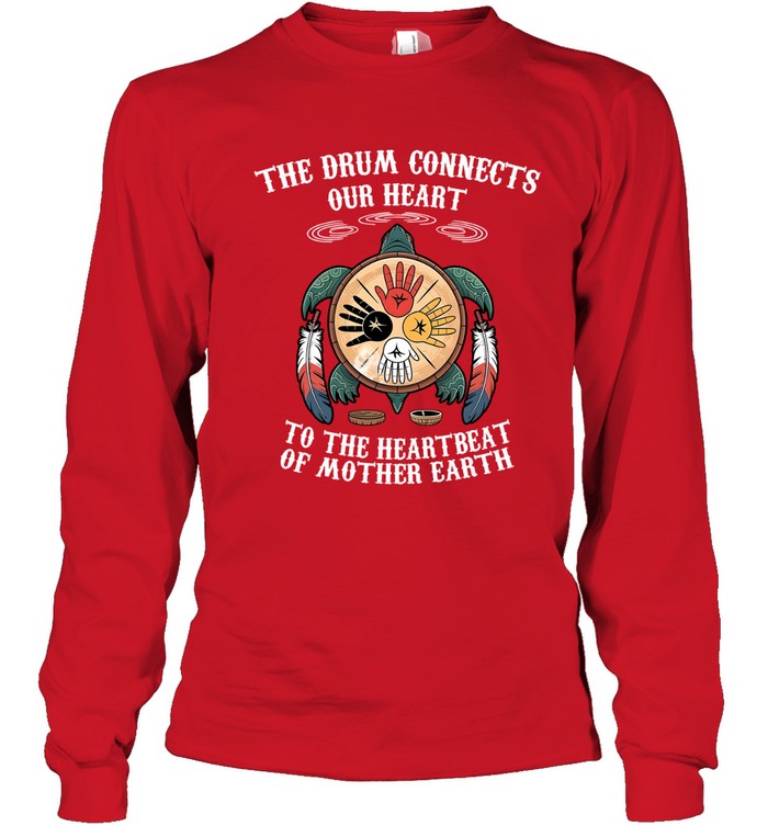 THE DRUM CONNECTS OUR HEART TO THE  HEARTBEAT OF MOTHER EARTH