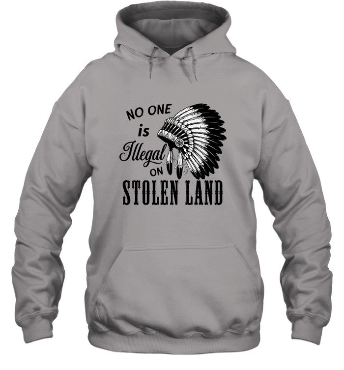 NO ONE IS ILLEGAL ON STOLEN LAND