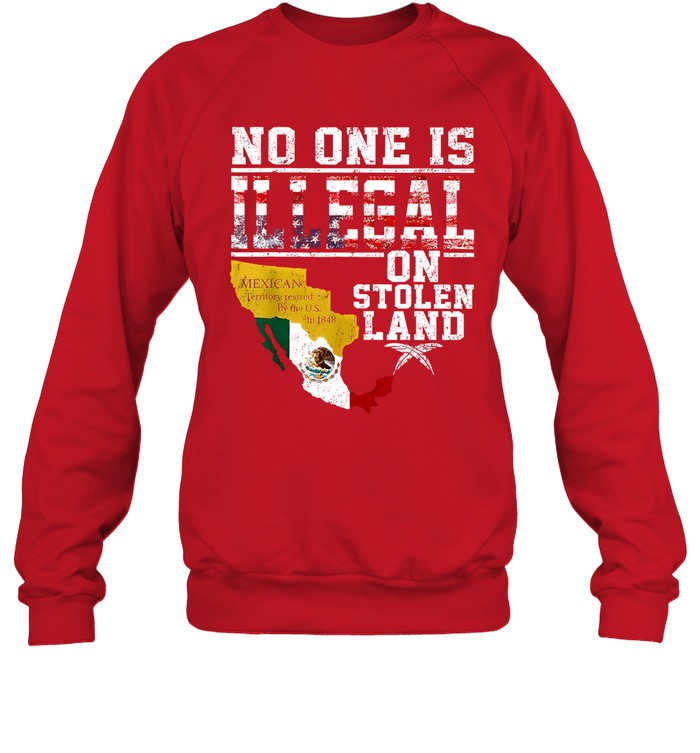 NO ONE IS ILLEGAL ON STOLEN LAND