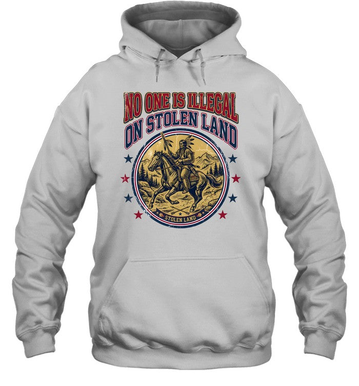 NO ONE IS ILLEGAL ON STOLEN LAND
