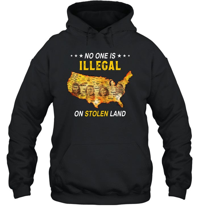 NO ONE IS ILLEGAL ON STOLEN LAND