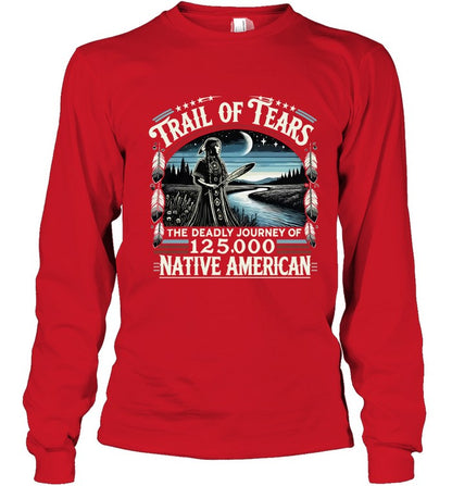 TRAIL OF TEARS THE DEADLY JOURNEY OF 125.000 NATIVE AMERICAN