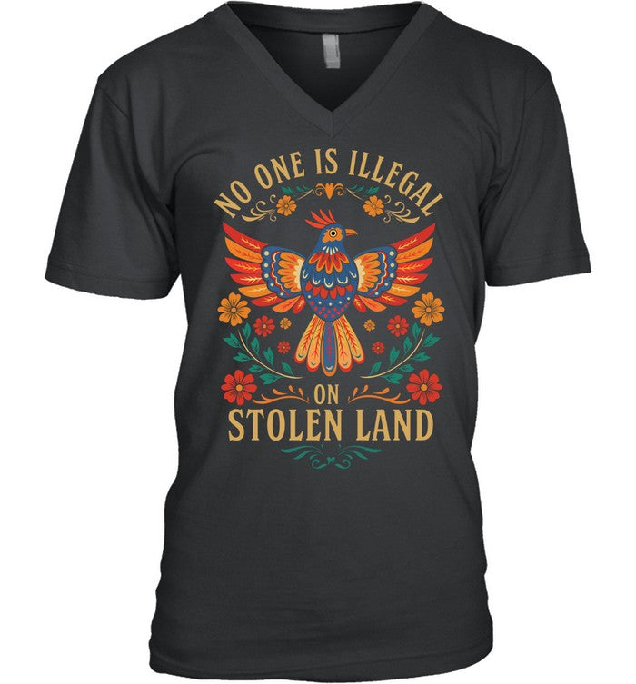 NO ONE IS ILLEGAL ON STOLEN LAND