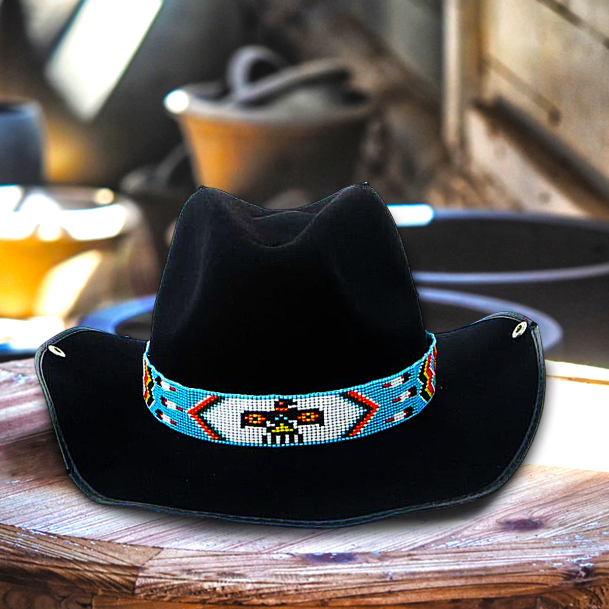 Cowboy hat bands for sale online