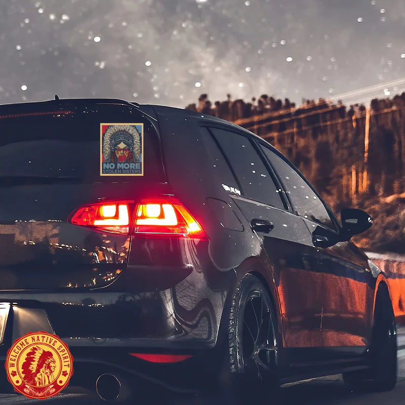 No More Stolen Sisters Car Decal