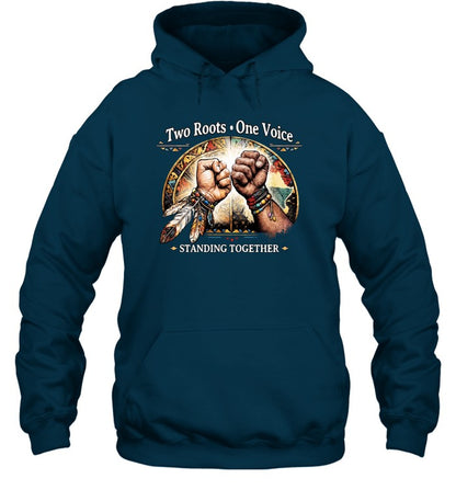 Two Roots, One Voice, STANDING TOGETHER - TWO SIDES