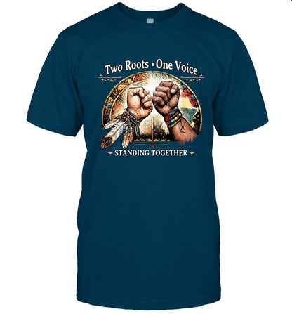 Two Roots, One Voice, STANDING TOGETHER - TWO SIDES