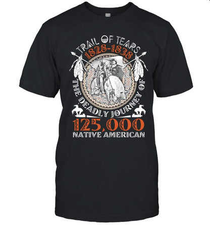 TRAIL OF TEARS 1828-1838 125,000 NATIVE AMERICAN