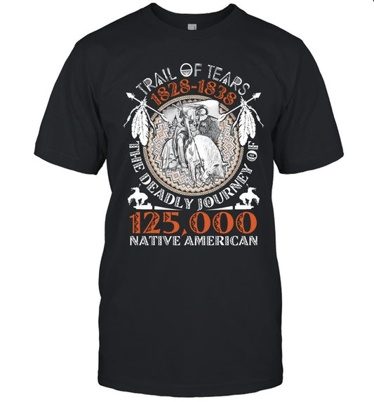 TRAIL OF TEARS 1828-1838 125,000 NATIVE AMERICAN